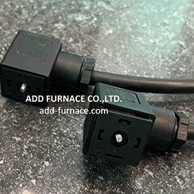 600003 AMP Plug Solenoid Valve Connector With Cable